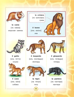 Итальянско-русский визуальный словарь для детей