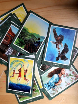 Палагин, Гаврилова: Метафорические карты для саморазвития. Десять ступеней Дзен. Книга+ карты