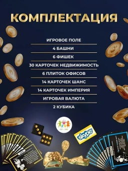 Настольная игра Монополия Империя