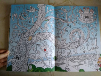 Сказочный мир. Книга для раскрашивания