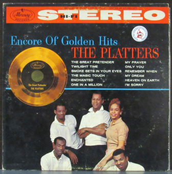 The Platters ‎: Encore Of Golden Hits (USA) Funk Rhythm & Blues, Soul LP
