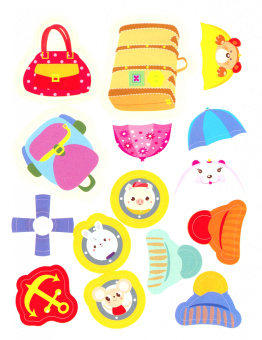 Лариса Маврина: Наклейки для самых маленьких. Выпуск 45. Пароходик