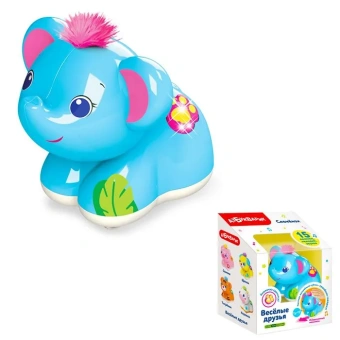 Музыкальная игрушка Азбукварик Веселые друзья Слоненок