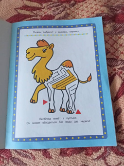 Весёлый зоопарк. Книжка-раскраска