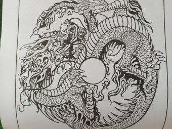 Драконы. Рисунки для медитаций
