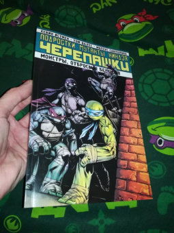 Карноу, Истмен, Валтс: Подростки мутанты ниндзя черепашки. Монстры, отбросы и безумцы