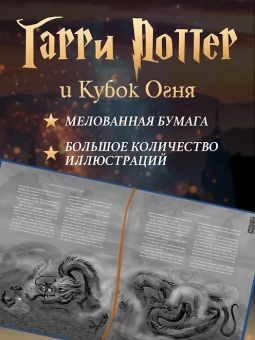 Роулинг Дж.К. (Гэлбрейт Р.): Гарри Поттер и Кубок Огня (с цветными иллюстрациями)