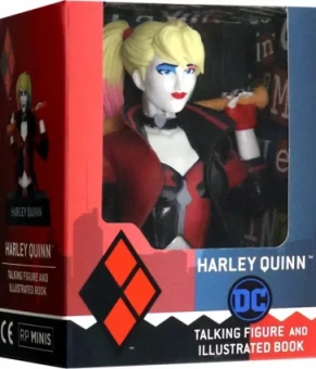 Steve Korte: Harley Quinn Talking Figure and Illustrated Book