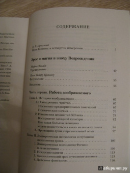 Йоан Кулиану: Эрос и магия в эпоху Возрождения. 1484