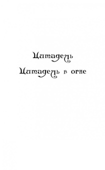Гай Орловский: Цитадель в огне