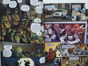 Карноу, Истмен, Валтс: Подростки мутанты ниндзя черепашки. Монстры, отбросы и безумцы