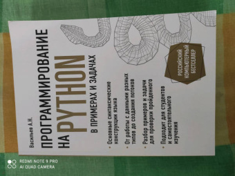 Алексей Васильев: Программирование на Python в примерах и задачах