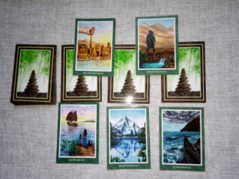 Палагин, Гаврилова: Метафорические карты для саморазвития. Десять ступеней Дзен. Книга+ карты