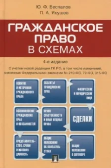 Беспалов, Якушев: Гражданское право в схемах. Учебное пособие