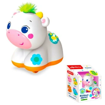 Музыкальная игрушка Азбукварик Веселые друзья Коровка