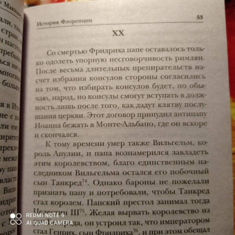 Никколо Макиавелли: История Флоренции