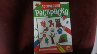 Логическая раскраска. Для дошкольников