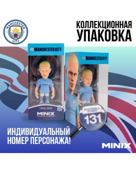 Коллекционная фигурка Minix Футболисты Эрлинг Холанн MC 12 см