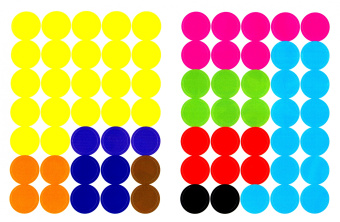 Е. Никитина: Наклейки-кружочки. Выпуск 11