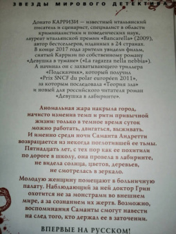 Донато Карризи: Девушка в лабиринте