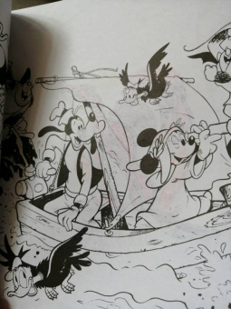Раскраска. Disney. Любимые герои. Микки, Дональд