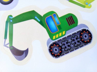 Лариса Маврина: Наклейки для самых маленьких. Выпуск 17. Грузовик