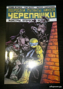 Карноу, Истмен, Валтс: Подростки мутанты ниндзя черепашки. Монстры, отбросы и безумцы