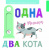 Выдвижные картинки. Одна мышка, два кота