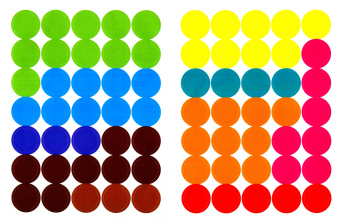 Е. Никитина: Наклейки-кружочки. Выпуск 12