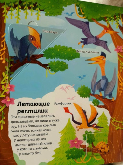 Динозавры. Книга с секретными картинками