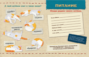 Мой котенок. Дневник для записей и фото