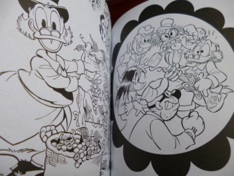 Раскраска. Disney. Любимые герои. Микки, Дональд