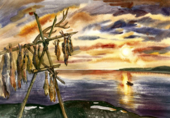 Галина Емельянова: Девочка Бусинка с берегов Охотского моря. Эвенкийские сказки