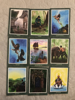 Палагин, Гаврилова: Метафорические карты для саморазвития. Десять ступеней Дзен. Книга+ карты