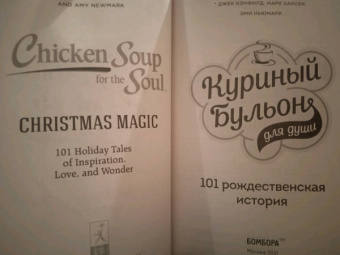 Кэнфилд, Хансен, Ньюмарк: Куриный бульон для души. 101 рождественская история