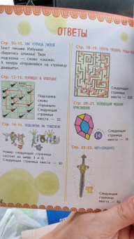 А. Гудкова: Чародейская книжица для богатырей и волшебниц. Головоломки, тесты, квест (+ наклейки)