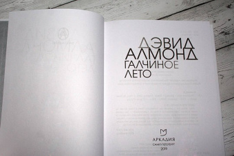 Дэвид Алмонд: Галчиное лето