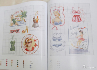 Вероник Ажинер: Вышивка крестиком для настоящих модниц