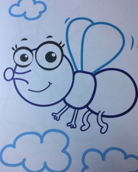 Первые букашки. Книжка-раскраска