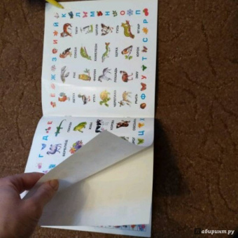 Азбука в картинках. 250 наклеек