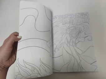 Путешествие по Тейвату с Итэром, Люмин и Паймон. Раскрась любимый волшебный мир!