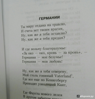Марина Цветаева: Попытка ревности