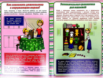 Развитие речи дошкольника в семье. Ширмы с информацией. ФГОС ДО