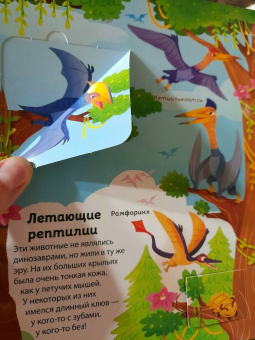 Динозавры. Книга с секретными картинками