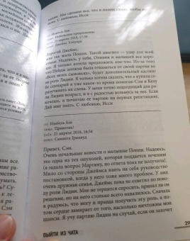 Дженис Халлетт: Выйти из чата