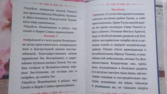 Акафист Пресвятей Богородице. В родах Помощница