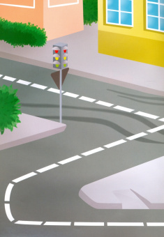 Книжка-картинка с многоразовыми наклейками ТРАНСПОРТ