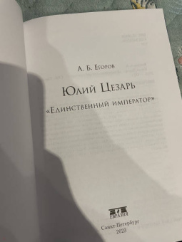 Алексей Егоров: Юлий Цезарь. Единственный император