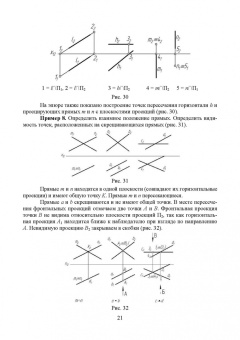 Леонова, Разумнова: Начертательная геометрия в примерах и задачах. Учебное пособие для СПО