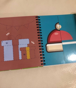 Компактные развивающие игры под ёлку "Дорисуем! Новогодняя серия" (ВВ4629)